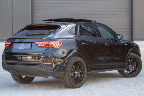 Audi Q3 Sportback 45 TFSIe S line B&O Camera Sfeerverlichting Trekhaak Rode Stiksels