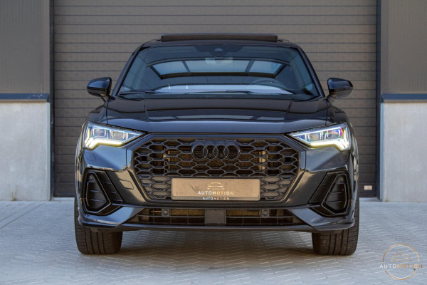 Audi Q3 Sportback 45 TFSIe S line B&O Camera Sfeerverlichting Trekhaak Rode Stiksels