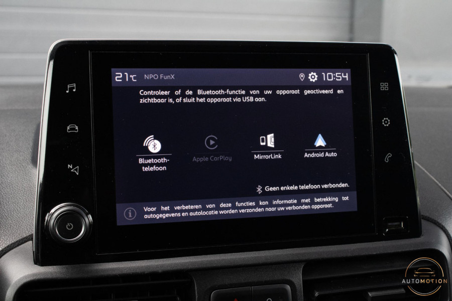 Fiat Doblò 1.5D 100pk L1 650kg Carplay 1e eigenaar Airco Cruise