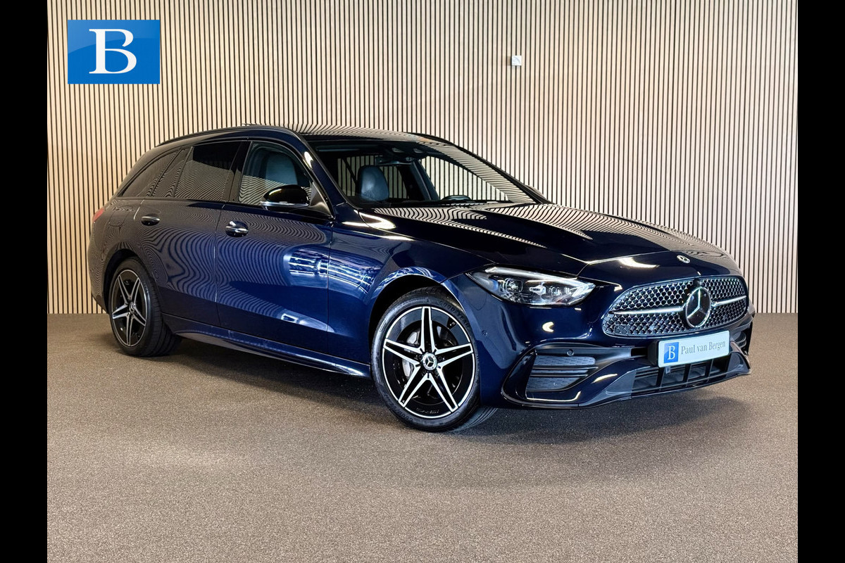 Mercedes-Benz C-Klasse Estate 300e AMG STYLING-PANORAMA-HEAD UP-360 CAMERA-NIGHT-COMPLEET