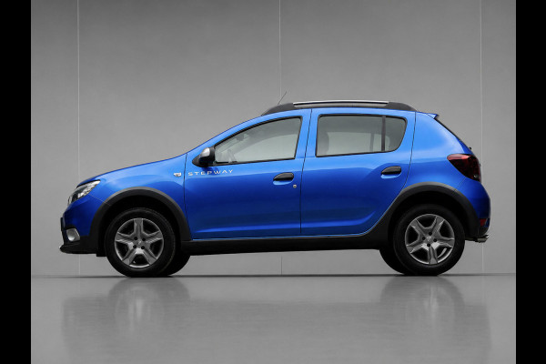 Dacia Sandero 0.9 TCe Bi-Fuel SL Stepway Sport (NAVI,PDC,AIRCO,CRUISE,BLUETOOTH,ELEKTRISCH PAKKET,SPORTSTOELEN,LM VELGEN)