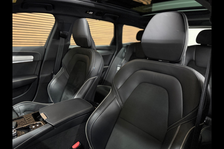 Volvo V90 2.0 T6 Plug-in hybrid AWD Ultimate Dark | FaceLift | Luchtvering | Xenium Pakket | Licht Pakket | HUD | 360cam |