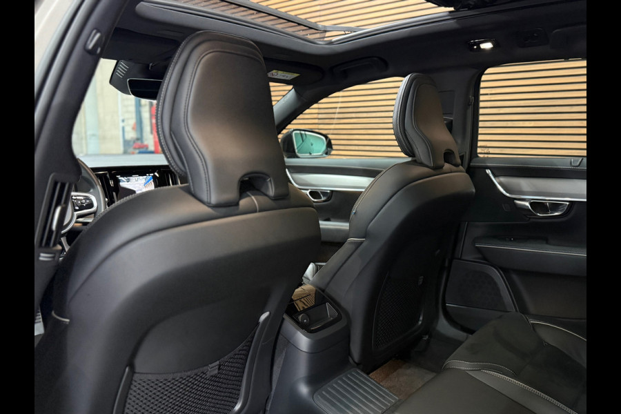 Volvo V90 2.0 T6 Plug-in hybrid AWD Ultimate Dark | FaceLift | Luchtvering | Xenium Pakket | Licht Pakket | HUD | 360cam |