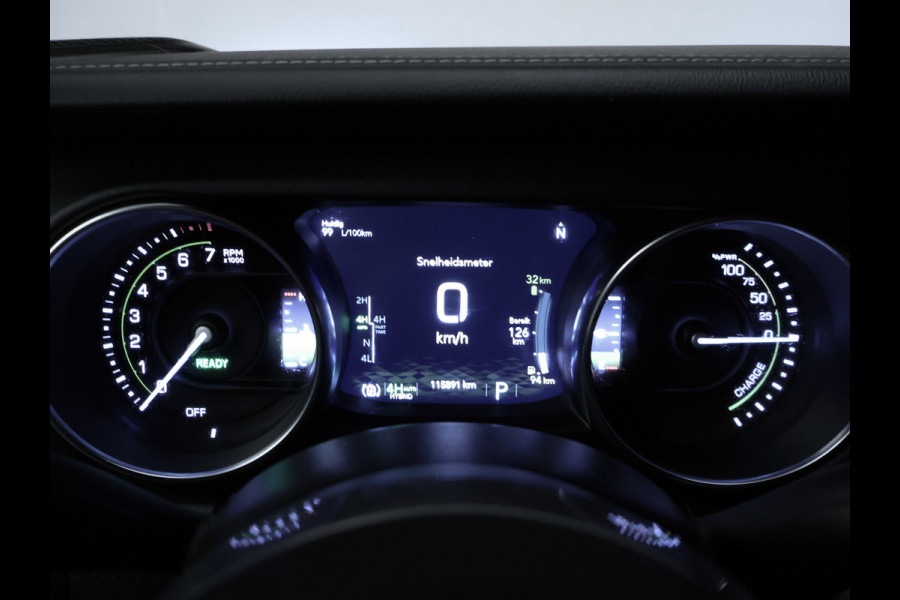 Jeep Wrangler Unlimited 4xe 380 Rubicon (APPEL CARPLAY,HARDTOP,NAVI,CAMERA,LEDER,STOELVERWAMING,ADAPTIEVE CRUISE,NETTESTAAT)