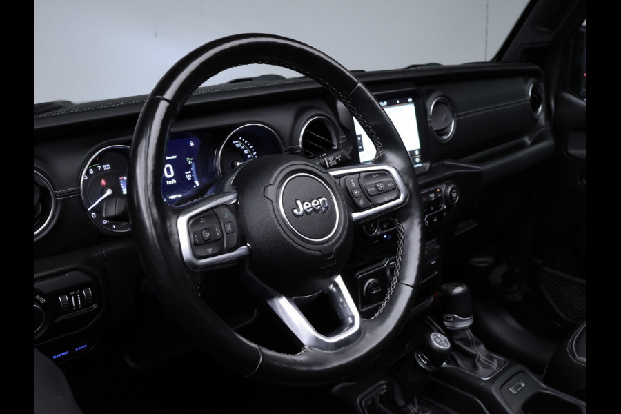 Jeep Wrangler Unlimited 4xe 380 Rubicon (APPEL CARPLAY,HARDTOP,NAVI,CAMERA,LEDER,STOELVERWAMING,ADAPTIEVE CRUISE,NETTESTAAT)