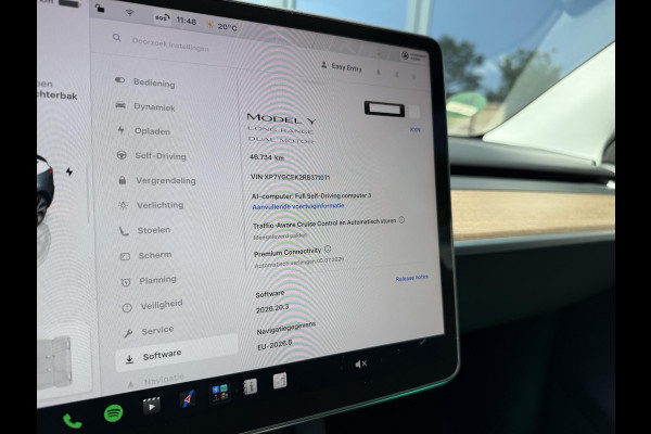 Tesla Model Y Long Range AWD 75 kWh VAN: 44.900,- VOOR: 42.877,- UW WKVOORDEEL: 2.023,- | SOH 94%| QUICKSILVER!| TESLA FABRIEKSGARANTIE TOT 02-2028/ 80.000KM | FABRIEKSGARANTIE OP ACCU & AANDRIJFLIJN TOT 2032 OF 192.000 KM | BTW VERREKENBAAR