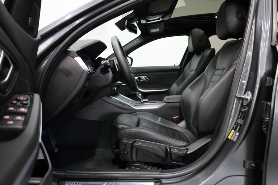 BMW 3-serie 330e M Sport LED/VIRTUAL/SFEER/SCHUIFDAK/LEER+S.VERWARMING/18" LMV/CAM/ACC/ECC/12 MND GARANTIE!