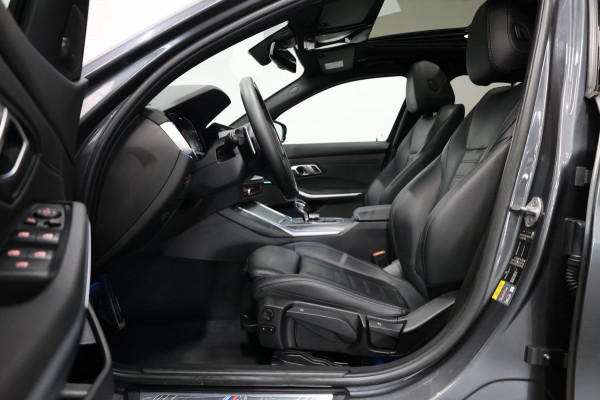 BMW 3-serie 330e M Sport LED/VIRTUAL/SFEER/SCHUIFDAK/LEER+S.VERWARMING/18" LMV/CAM/ACC/ECC/12 MND GARANTIE!