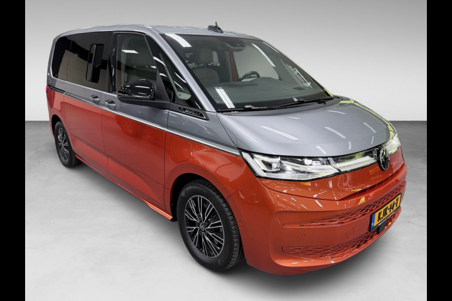 Volkswagen Multivan 1.4 eHybrid BULLI 7P ADAPTIVE-ONDERSTEL/STOELMASSAGE+VENTILATIE/LEDER/H-KARDON/H-UP/DAB/TREKH/CARPLAY///