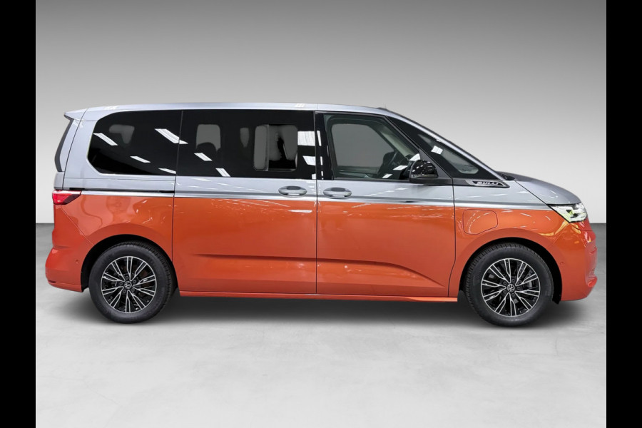 Volkswagen Multivan 1.4 eHybrid BULLI 7P ADAPTIVE-ONDERSTEL/STOELMASSAGE+VENTILATIE/LEDER/H-KARDON/H-UP/DAB/TREKH/CARPLAY///