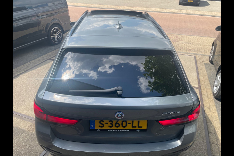 BMW 5 Serie Touring 530e Business Edition Plus Laser Led Panorama M-pakket 19inch breedset memory orig NL Geleverd NAP compleet!