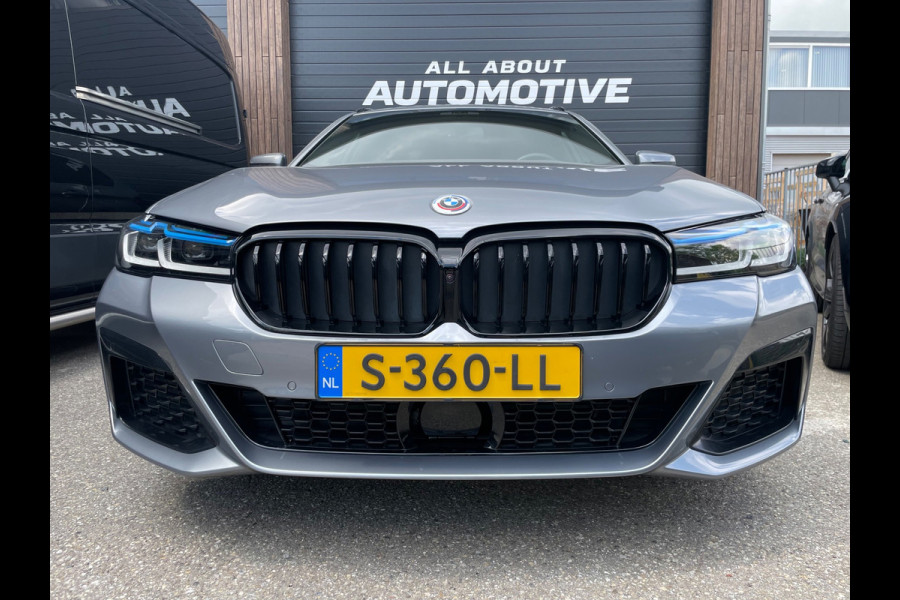 BMW 5 Serie Touring 530e Business Edition Plus Laser Led Panorama M-pakket 19inch breedset memory orig NL Geleverd NAP compleet!