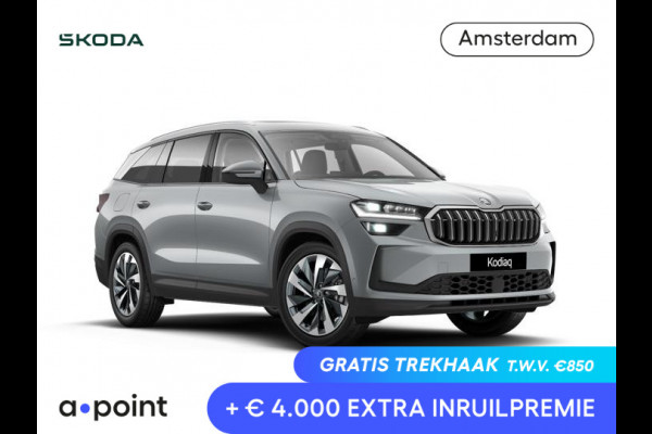 Škoda Kodiaq 1.5 TSI PHEV Business Edition Plus | Panoramadak | Leder | Trekhaak | 360 camera | Light & View | Adaptief onderstel | Canton Sound |