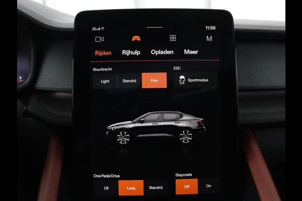 Polestar 2 Long Range Dual Motor Launch Edition 78kWh SOH 91,9% | Panoramadak | 360 Camera | Carplay | Navigatie | Adaptive Cruise | Harman Kardon | Stoel & Stuurwiel verwarming
