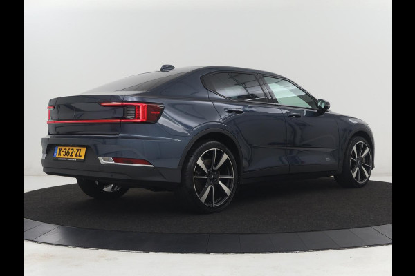 Polestar 2 Long Range Dual Motor Launch Edition 78kWh SOH 91,9% | Panoramadak | 360 Camera | Carplay | Navigatie | Adaptive Cruise | Harman Kardon | Stoel & Stuurwiel verwarming