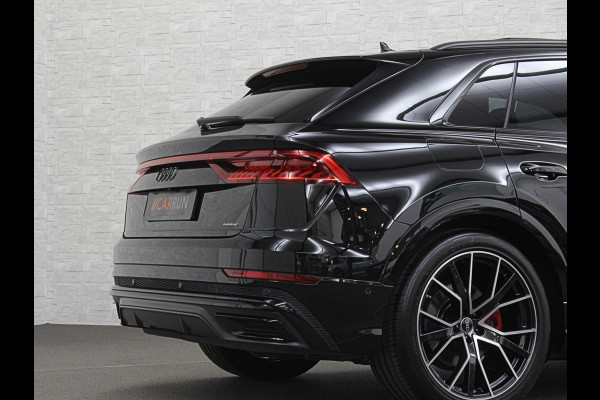 Audi Q8 60e 462PK Competition | #RS-Stoelen | Carbon | Panorama | ACC | 360 Camera | B&O Sound | Trekhaak | Matrix-LED | Sfeerverlichting | Memory | Stuurverwarming | Stoelverwarming V+A | Zonwering | ISO-Glas | Leder Dashboard | 3-Zone Clima | Carplay |