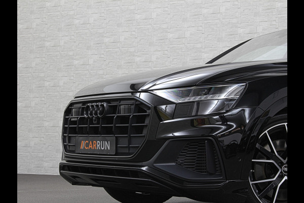 Audi Q8 60e 462PK Competition | #RS-Stoelen | Carbon | Panorama | ACC | 360 Camera | B&O Sound | Trekhaak | Matrix-LED | Sfeerverlichting | Memory | Stuurverwarming | Stoelverwarming V+A | Zonwering | ISO-Glas | Leder Dashboard | 3-Zone Clima | Carplay |