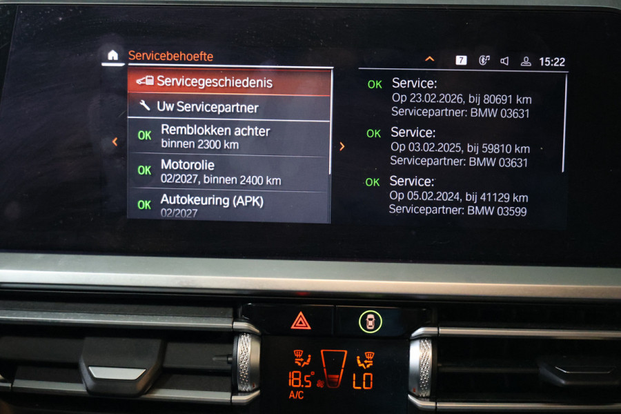 BMW 3 Serie 318i Business Edition AVM SPORTLEDER NAVI CARPLAY DIGI DASH '21