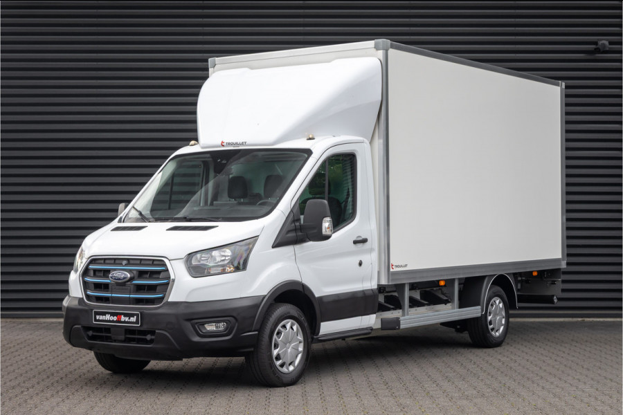 Ford E-Transit Bakwagen met laadklep Rolstops