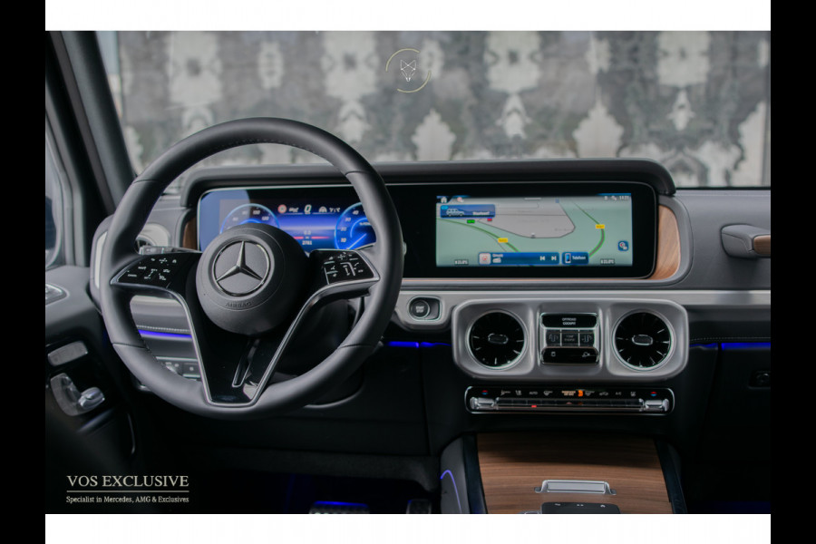 Mercedes-Benz G-Klasse 580 EQ-Technologie 116 kWh Rij-assistentie Plus|Volleder|360º|MBUX|Mem|Privacyglass|NL Auto|2761 km!