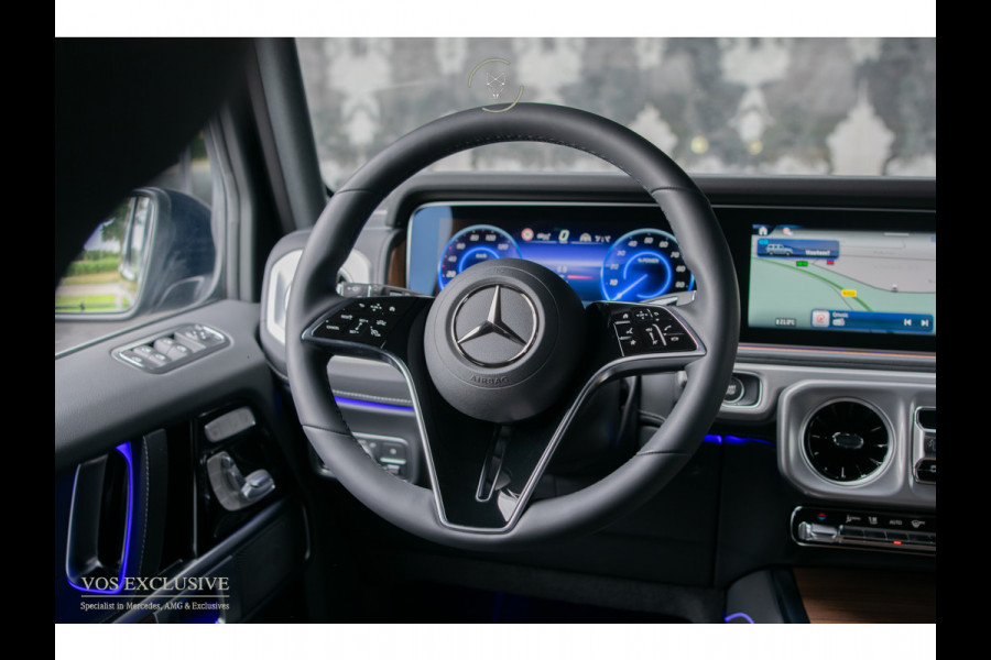 Mercedes-Benz G-Klasse 580 EQ-Technologie 116 kWh Rij-assistentie Plus|Volleder|360º|MBUX|Mem|Privacyglass|NL Auto|2761 km!