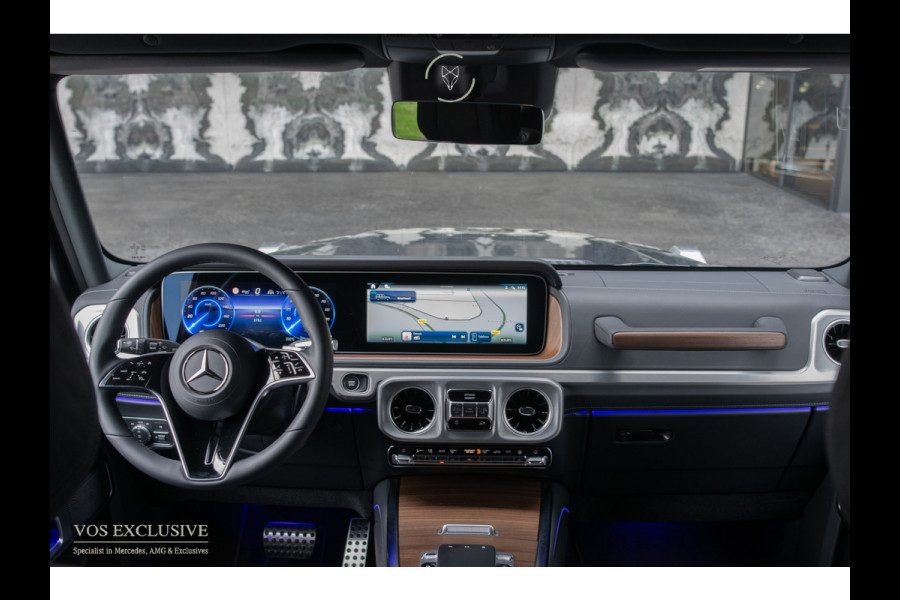 Mercedes-Benz G-Klasse 580 EQ-Technologie 116 kWh Rij-assistentie Plus|Volleder|360º|MBUX|Mem|Privacyglass|NL Auto|2761 km!