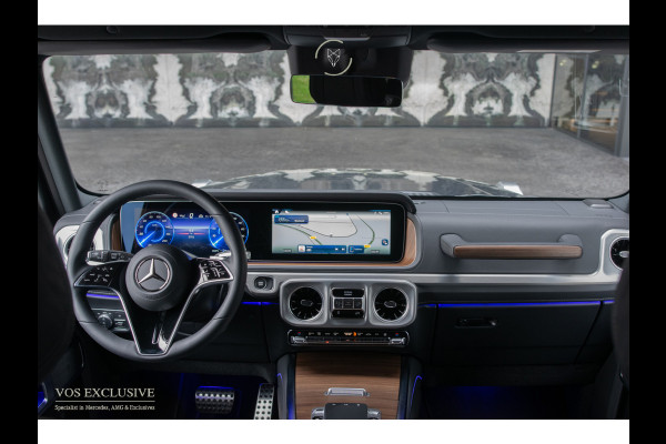 Mercedes-Benz G-Klasse 580 EQ-Technologie 116 kWh Rij-assistentie Plus|Volleder|360º|MBUX|Mem|Privacyglass|NL Auto|2761 km!