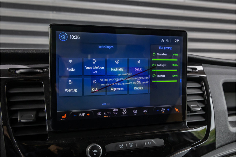 Ford E-Transit Bakwagen met laadklep Rolstops
