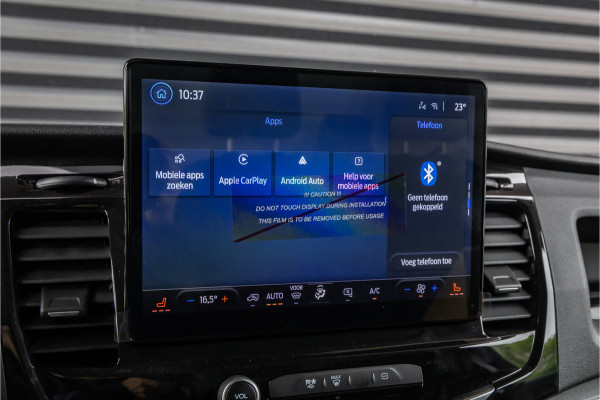 Ford E-Transit Bakwagen met laadklep Rolstops