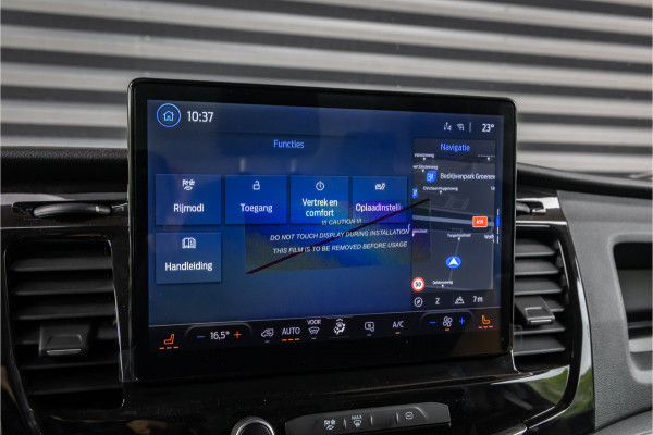 Ford E-Transit Bakwagen met laadklep Rolstops