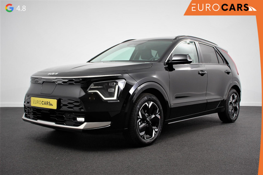 Kia Niro EV DynamicPlusLine 64.8 kWh SOH 100% Navigatie Half Leder Schuif-kantel dak Elektrische bedienbare achterklep DAB Led Camera