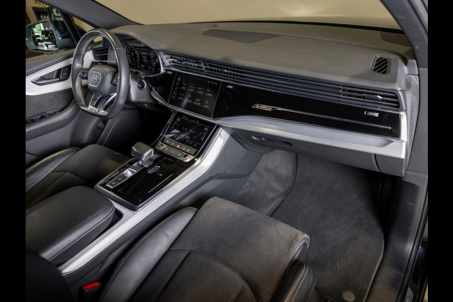 Audi Q7 60 TFSI e quattro 2x S-Line Competition / 456pk / Rondomzicht camera / Elektrische stoelverstelling met geheugen /
