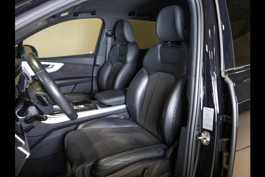 Audi Q7 60 TFSI e quattro 2x S-Line Competition / 456pk / Rondomzicht camera / Elektrische stoelverstelling met geheugen /