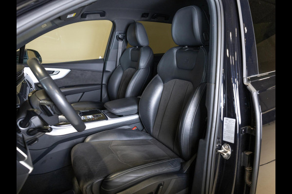Audi Q7 60 TFSI e quattro 2x S-Line Competition / 456pk / Rondomzicht camera / Elektrische stoelverstelling met geheugen /
