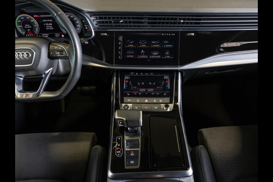 Audi Q7 60 TFSI e quattro 2x S-Line Competition / 456pk / Rondomzicht camera / Elektrische stoelverstelling met geheugen /