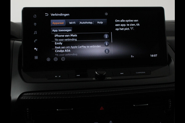 Nissan QASHQAI 1.3 MHEV Automaat N-Connecta Navigatie Climate Control Sfeerverlichting Camera 360 Led Dab verwarmde voorstoelen Adaptieve Cruise Control Digitale Cockpit Lichtmetalen Velgen