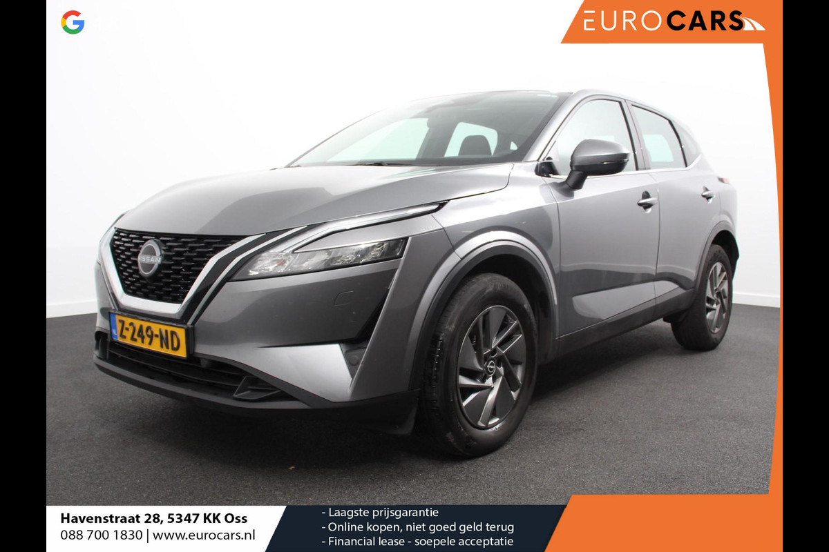Nissan QASHQAI 1.3 MHEV 158pk Automaat Xtronic Acenta Navigatie Apple Carplay/Andoid Auto Parkeersensor achter Camera Adaptive Cruise Control Blind Spot Assist Stuur- en stoelverwarming Ledverlichting Climate control