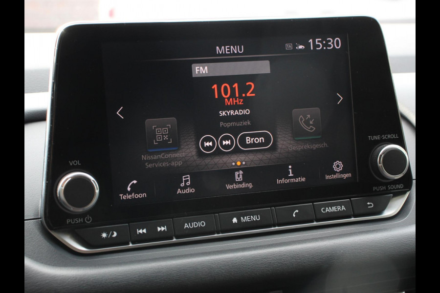 Nissan QASHQAI 1.3 MHEV 158pk Automaat Xtronic Acenta Navigatie Apple Carplay/Andoid Auto Parkeersensor achter Camera Adaptive Cruise Control Blind Spot Assist Stuur- en stoelverwarming Ledverlichting Climate control
