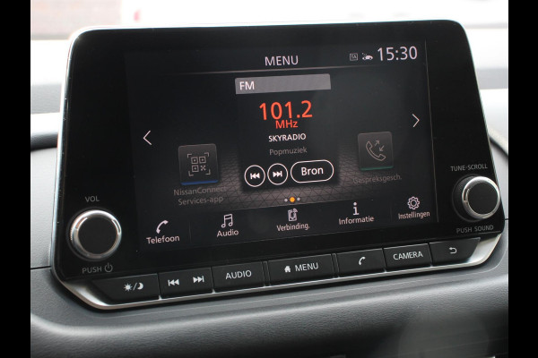 Nissan QASHQAI 1.3 MHEV 158pk Automaat Xtronic Acenta Navigatie Apple Carplay/Andoid Auto Parkeersensor achter Camera Adaptive Cruise Control Blind Spot Assist Stuur- en stoelverwarming Ledverlichting Climate control