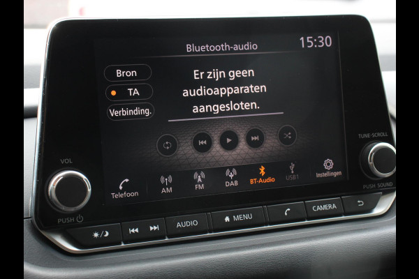 Nissan QASHQAI 1.3 MHEV 158pk Automaat Xtronic Acenta Navigatie Apple Carplay/Andoid Auto Parkeersensor achter Camera Adaptive Cruise Control Blind Spot Assist Stuur- en stoelverwarming Ledverlichting Climate control