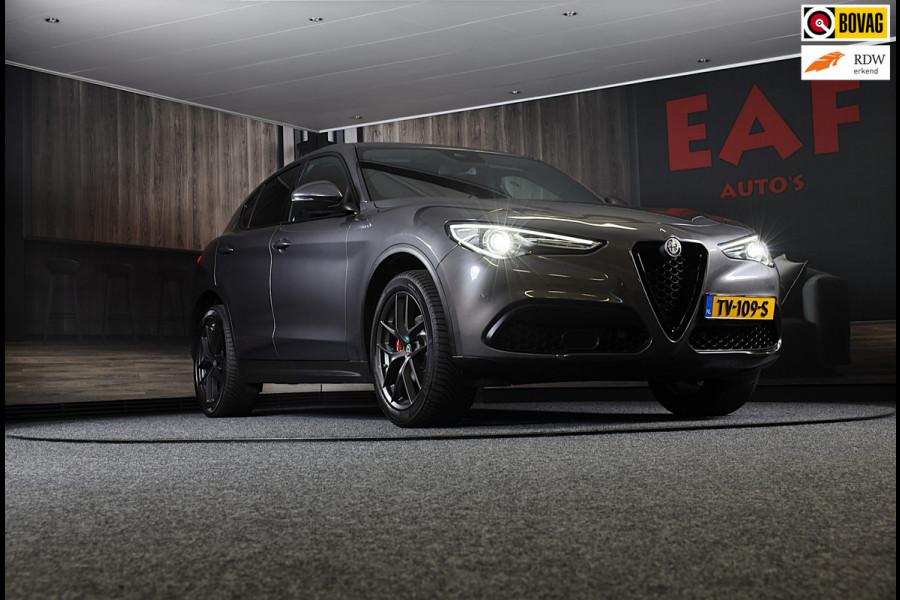 Alfa Romeo Stelvio 2.0 T AWD Veloce / Cognac Leder / Acc / Lane Assist / Memory / Elek Stoelen / Navi / Camera / 20 Inch