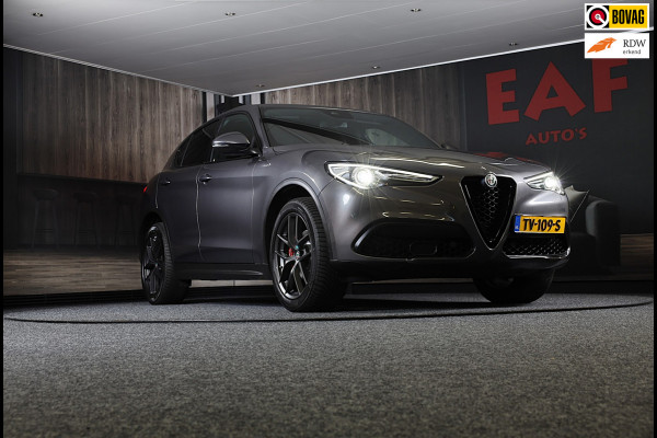 Alfa Romeo Stelvio 2.0 T AWD Veloce / Cognac Leder / Acc / Lane Assist / Memory / Elek Stoelen / Navi / Camera / 20 Inch