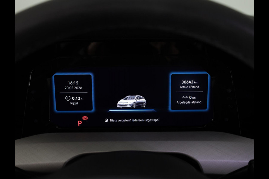 Volkswagen Golf variant Life Edition 1.5 eTSI 85 kW 116 pk Automaat (DSG) | Verlengde garantie | Navigatie via App | Parkeersensoren | Achteruitrijcamera | Stoelverwarming |