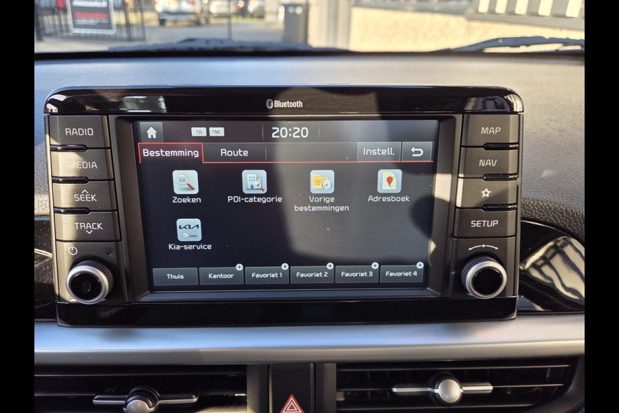 Kia Picanto 1.2 CVVT DynamicLine automaat parkeer camera navigatie 1e eigenaar !!!