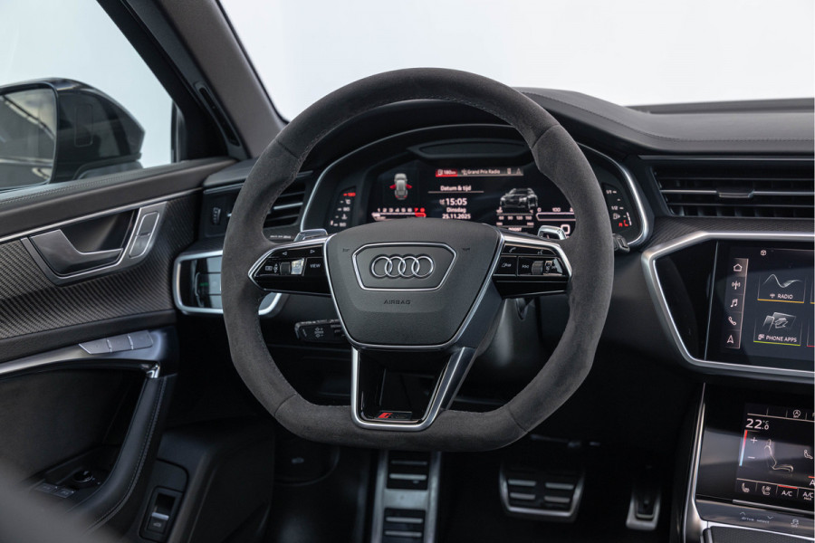 Audi RS6 Avant 4.0 TFSI 600pk Quattro Pano Keramisch Urban B&O Carbon Standkachel 4-wielsturing