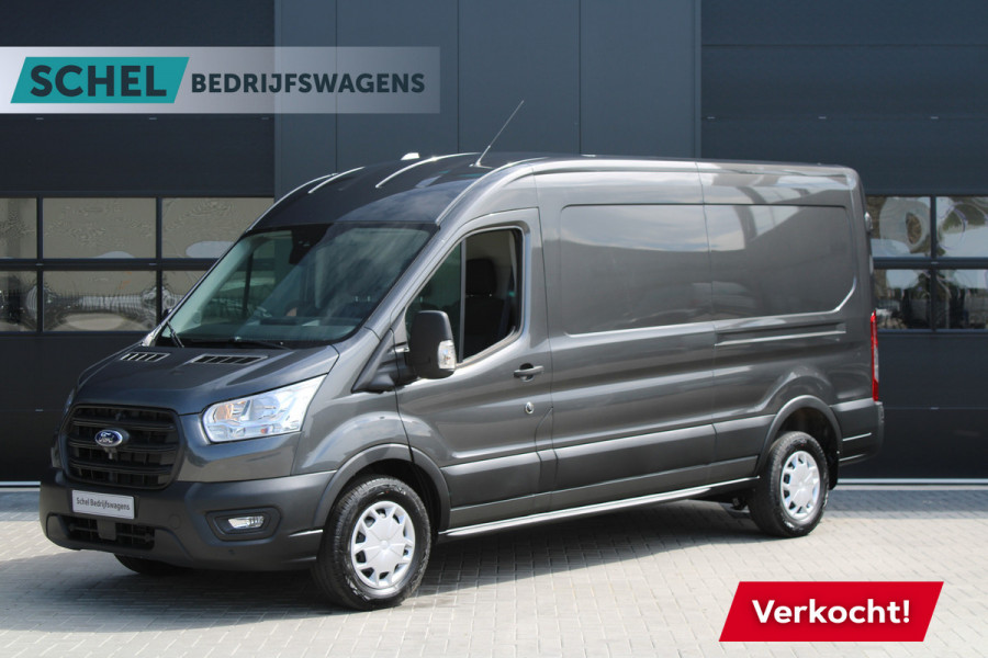 Ford Transit 350 2.0 TDCI L3H2 Trend 130pk Trend - Carplay - Android - 360 Camera - Climate - Cruise - Parkeersensoren - Rijklaar