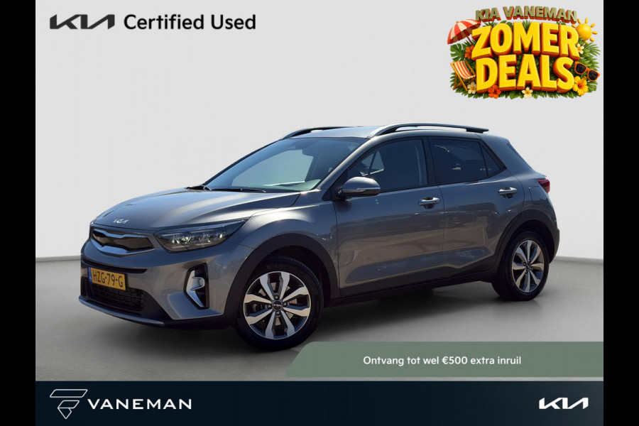 Kia Stonic 1.0 T-GDi MHEV DynamicPlusLine Stoel- en stuurverwarming | Cruise | Navi | Privacy Glass | Camera |