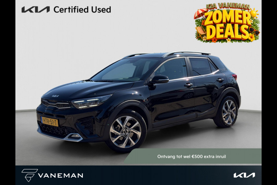 Kia Stonic 1.0 T-GDi MHEV GT-Line Automaat Cruise | Start/Stop | Half-leder | Stoel- en Stuurverwarming | LED | Camera | LMV |
