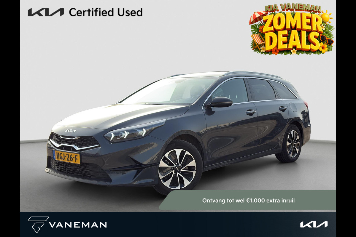 Kia Ceed Sportswagon 1.0 T-GDi Design Edition | Stoel- en Stuurverwarming | Cruise Control | Climate Control | Elektr. Achterklep | JBL | Draadloos Opladen |