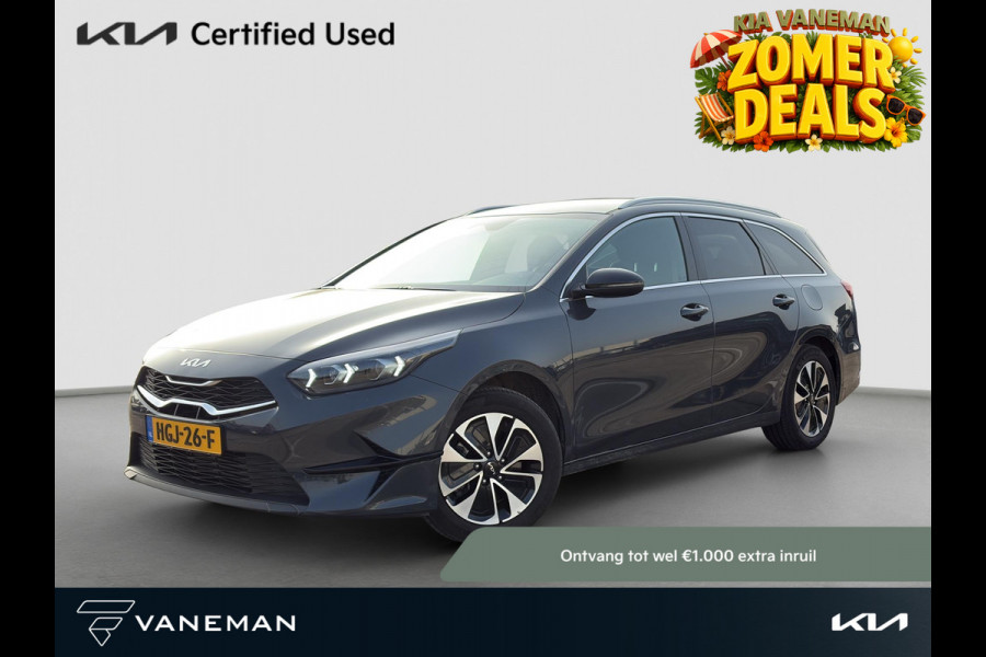 Kia Ceed Sportswagon 1.0 T-GDi Design Edition | Stoel- en Stuurverwarming | Cruise Control | Climate Control | Elektr. Achterklep | JBL | Draadloos Opladen |